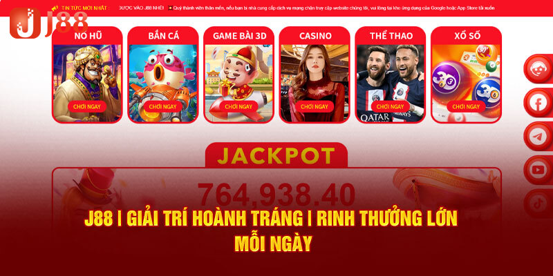 Nhà cái j88 sở hữu vô số ưu điểm vượt trội
